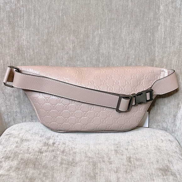 NWT! Mario Valentino Mickey Belt / Sling Bag - Stucco - Picture 3 of 10